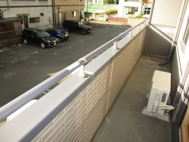 リビングタウン大和郡山のバルコニー