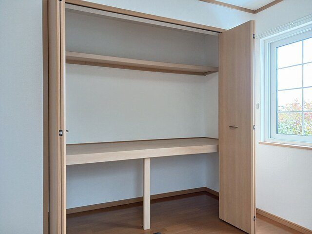 コンフォートみやび台Ⅱの収納|大きなものも収納できそうです