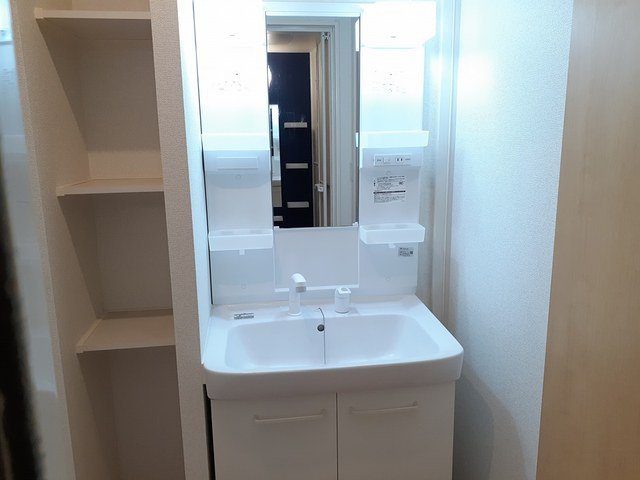 ベラ　ルーチェの洗面所|忙しい朝には欠かせない洗面所です
