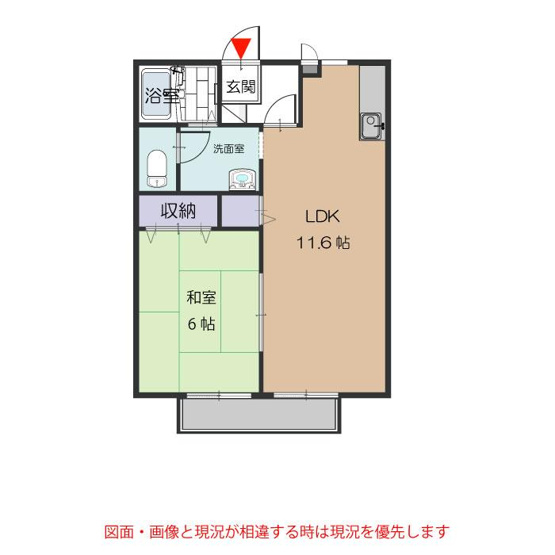 【間取り】 | ハウスＫⅡ　B