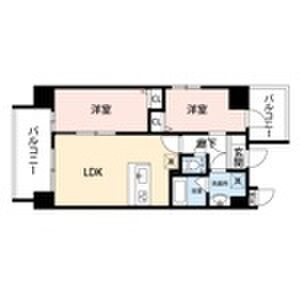 【間取り】 | Modern Palazzo県庁口
