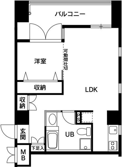 【間取り】 | オーテモンウェルリバーテラス