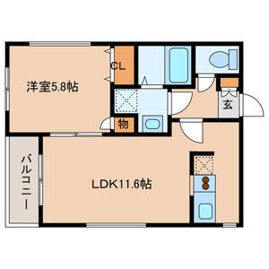 【間取り】 | パラディーゾ空港前