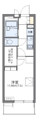 【間取り】 | レオパレスメゾン　五月館