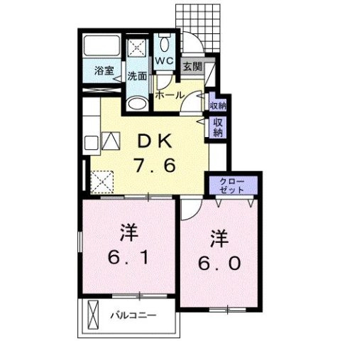 【間取り】 | エトワールＡ