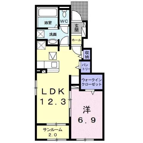 【間取り】 | ジョリ・シャトー