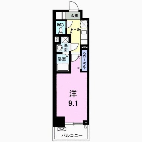 【間取り】 | ＦＬレジデンス１