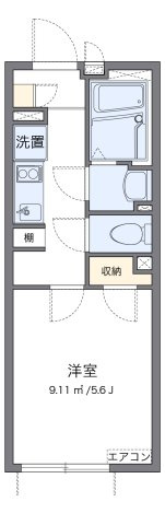 【間取り】 | クレイノベルメゾン大森 | 代表的な間取のため実際の間取とは異なる場合があります