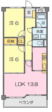 ブリランテの間取り