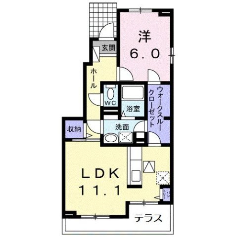 神椿ガーデンの間取り