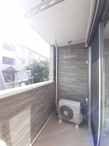 プランドール東花尻のバルコニー