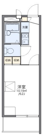レオパレスドゥジエームの間取り