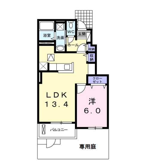 【間取り】 | シェーン　ホーフ