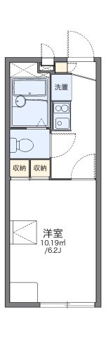 レオパレス白山の間取り