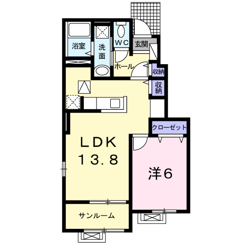 【間取り】 | ラフィネⅣ