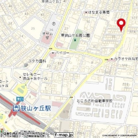ヴィラ狭山ヶ丘の外観