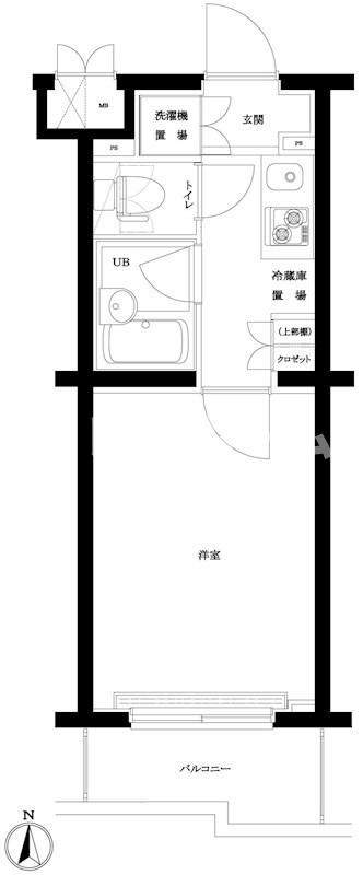 ルーブル蒲田本町の間取り