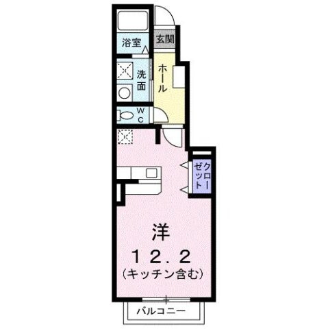 モワメームの間取り