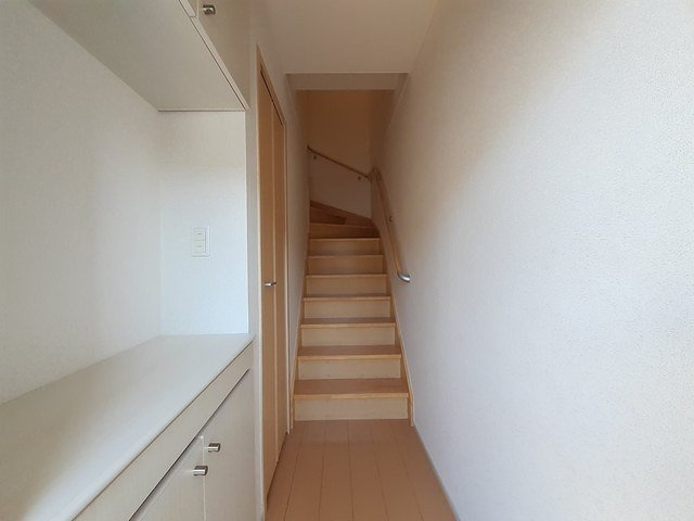 リブレ常盤台Ａの玄関