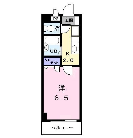プラティークあらこの間取り