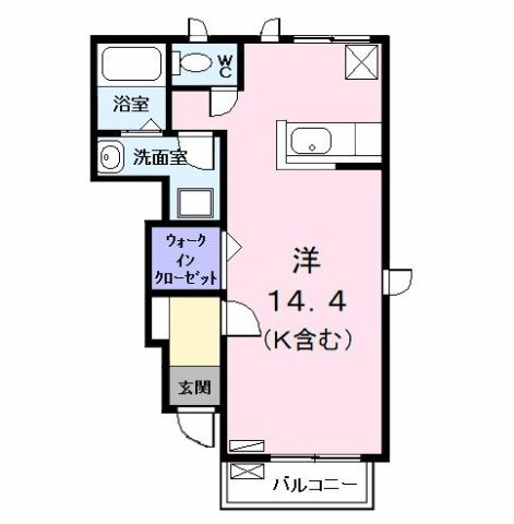 ラフィネ幸の間取り