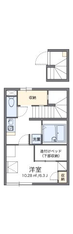 レオパレスＪの間取り