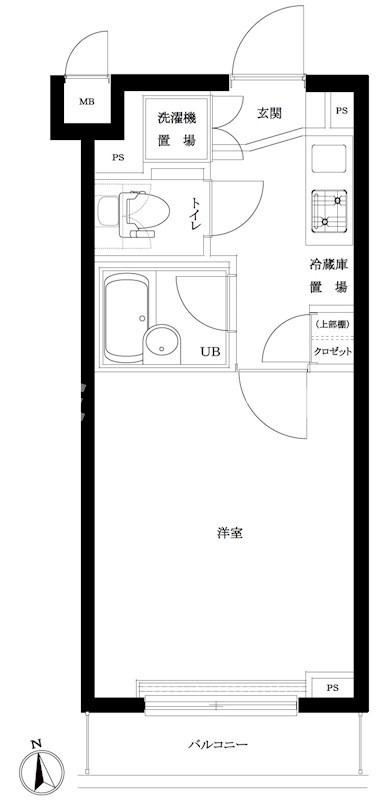 ルーブル大鳥居の間取り