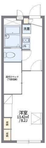 レオパレスロアールの間取り