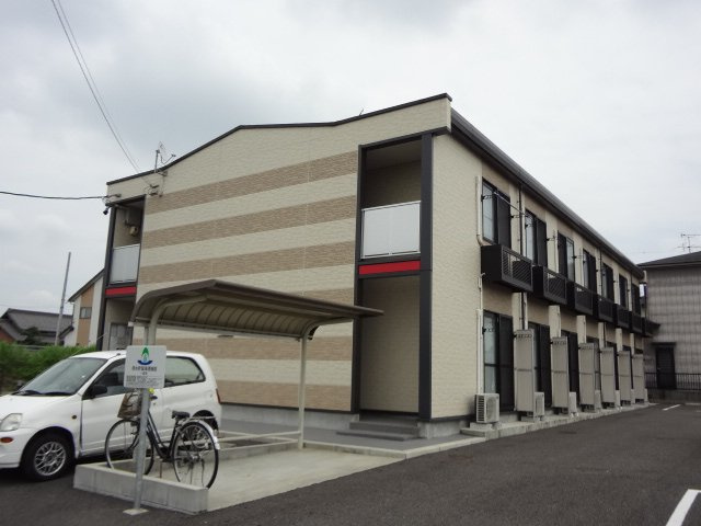 レオパレスロアールのその他|屋根付き駐輪場