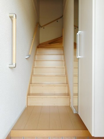サンリットの玄関