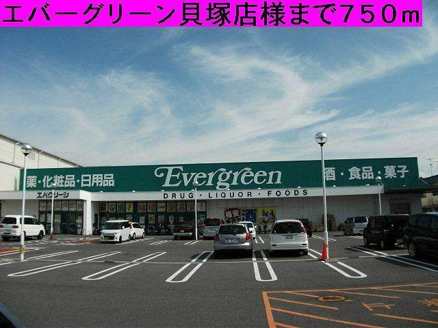 メゾンフラワーの周辺|エバーグリーン貝塚店様まで750m
