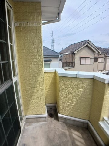 サニースクエアＣ棟のバルコニー