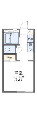 レオパレスウィル山手の間取り