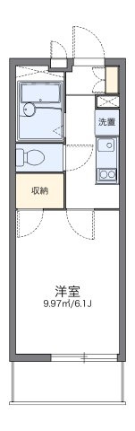 レオパレスケー　ファイブの間取り