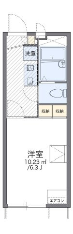 レオパレスあらたの間取り