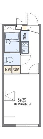 レオパレスヴァーグの間取り