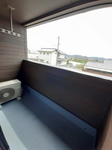 パレス・エフのバルコニー
