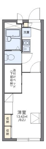 レオパレスＳｕｎｎｙＨｏｍｅｓの間取り