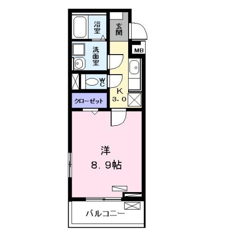コンフォート・テラスの間取り