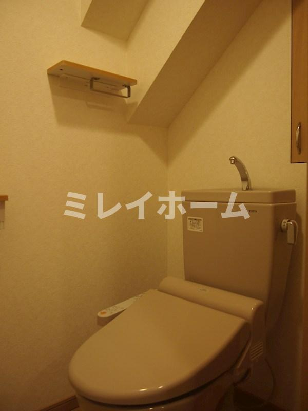 ルーブル旗の台弐番館のトイレ