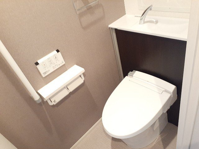 ラフレシール　クワトロのトイレ