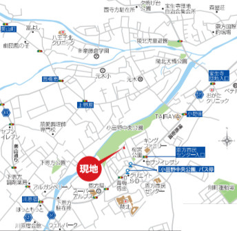 『八王子市新築戸建て』八王子市西寺方町400-47【仲介手数料無料】 ２期の地図|～仲介手数料無料☆八王子ひなた不動産～八王子市西寺方町　新築戸建て