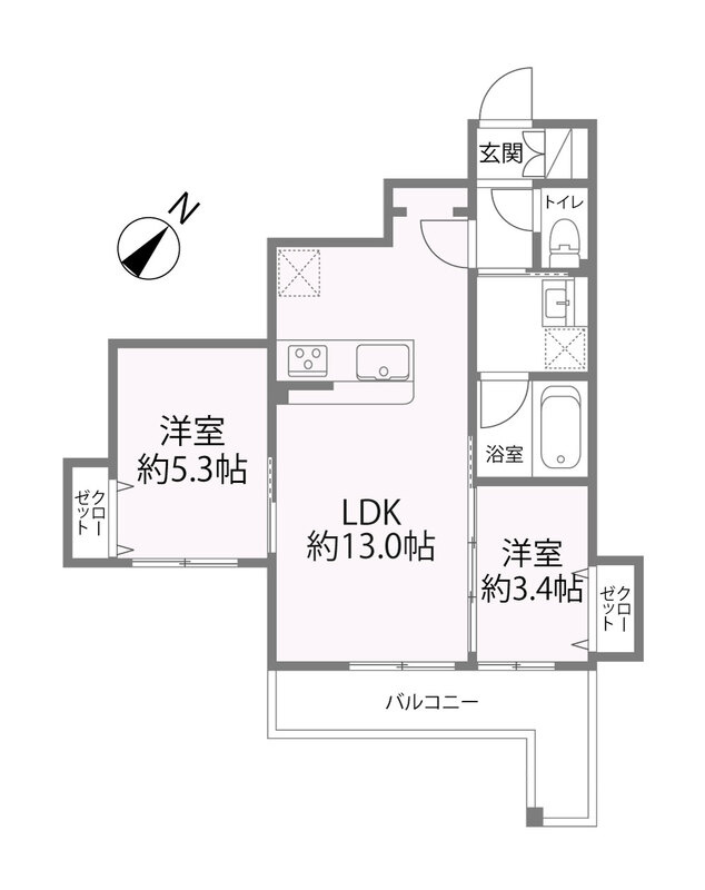 Reglia今里Northの間取り