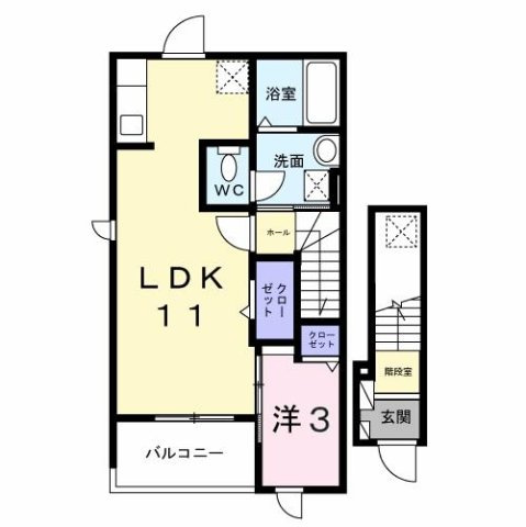 ヒカルサ東京立川の間取り