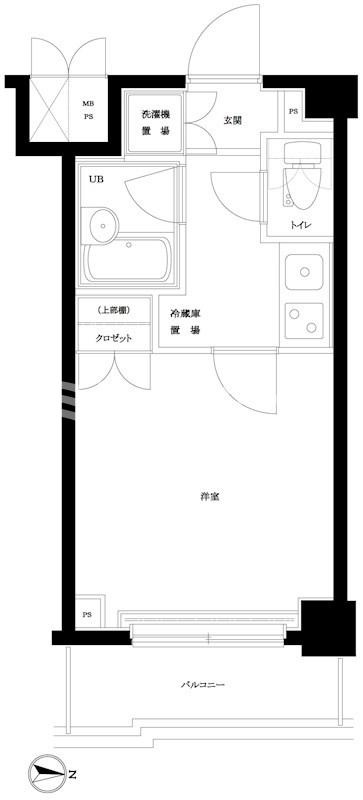 ルーブル南品川の間取り