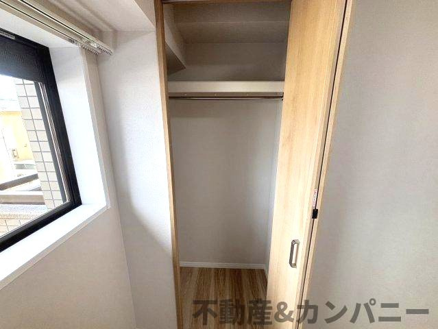 サーパス古三津の収納|大きなスペースがあり、収納には困りません