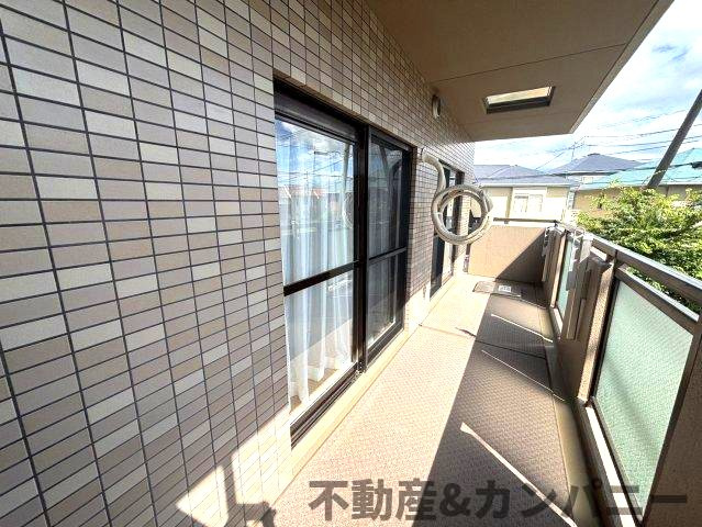 サーパス古三津のバルコニー|バルコニー付きです