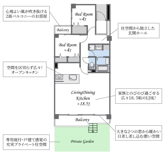メゾンエクレーレ南千住の間取り