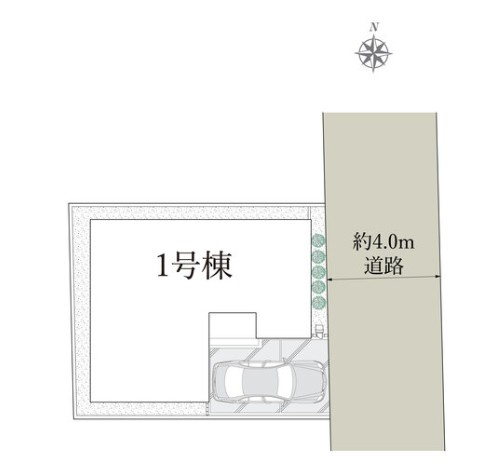 入間市東藤沢6丁目1期　全1棟　新築戸建　リナージュの区画図
