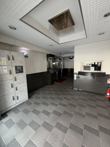 ビクトリアハイム市ヶ谷のロビー